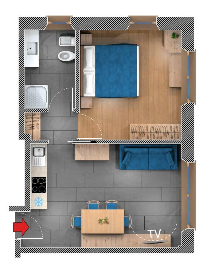 Casa Giusto Apartman Livigno Kültér fotó