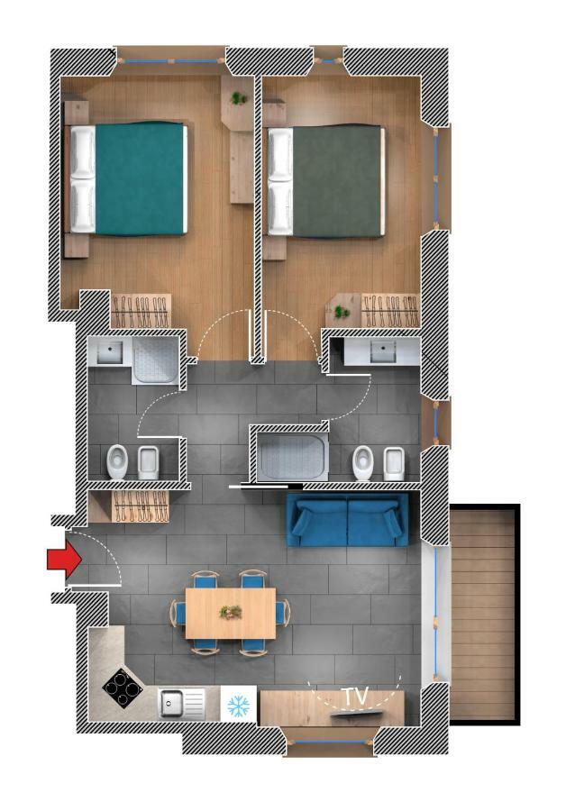 Casa Giusto Apartman Livigno Kültér fotó