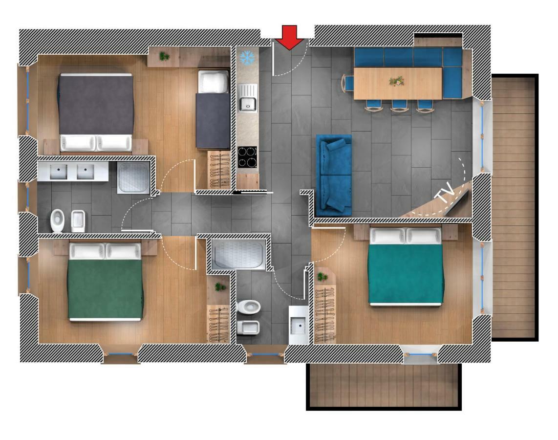 Casa Giusto Apartman Livigno Kültér fotó